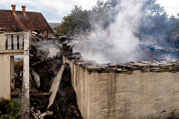 Professional Fire Damage Removal technician working in Princeton, KY